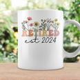 Retired Est 2024 Retro Retirement For Humor Coffee Mug Gifts ideas