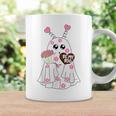 Retro Be My Boo Cute Ghost With Balloon Valentines Day Coffee Mug Gifts ideas