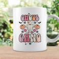 Retro Ghoul Gang Ghost Boo Floral Spooky Vibes Halloween Coffee Mug Gifts ideas