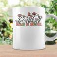 Retro Groovy Maid Of Honor Floral Bachelorette Party Bridal Coffee Mug Gifts ideas