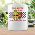 Retro Groovy Transfer Day Sticky Vibes Ivf Couple Embryo Coffee Mug Gifts ideas