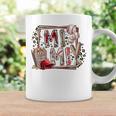 Retro Leopard Baseball Mimi Baseball Lover Coffee Mug Gifts ideas