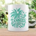 Retro Tanned And Tipsy Beach Summer Vacation Coffee Mug Gifts ideas