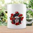 Rockera Surgar Skull La Jefa Calavera Muertos Sin Mangas Taza de café Ideas de regalos