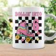 Rolling Into 6 Years Old Roller Skating Girl 6Th Birthday Coffee Mug Gifts ideas