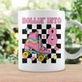 Rolling Into 8 Years Old Roller Skating Girl 8Th Birthday Coffee Mug Gifts ideas