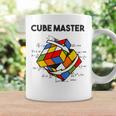 Rubik's Cube Magic Cube Retro Rubi Vintage Nerd White Tassen Geschenkideen