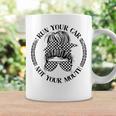 Run Your Car Not Your Mouth Messy Bun Racing Coffee Mug Gifts ideas