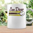 San Diego Baseball Vintage Distressed Met At Gameday Coffee Mug Gifts ideas