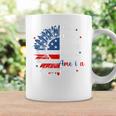 She Loves Jesus And America Too Sunflower Usa Flag Coffee Mug Gifts ideas