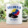 Soccer Boot Ball Cafeteros Colombia Flag Football Women Coffee Mug Gifts ideas