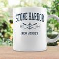 Stone Harbor Nj Vintage Navy Crossed Oars & Boat Anchor Coffee Mug Gifts ideas