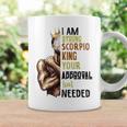 Strong Scorpio King Birthday Zodiac Astrology Dad Coffee Mug Gifts ideas