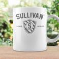 Sullivan Family Shield Last Name Crest Matching Coffee Mug Gifts ideas