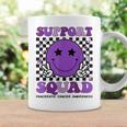 Support Squad Purple Ribbon Pancreatic Cancer Awareness Coffee Mug Gifts ideas