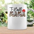 T Ball Mom Leopard Mother's Day Mama Ball Sport Player Coffee Mug Gifts ideas