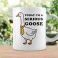 Today I'm A Serious Goose Silliest Goose Meme Goose Bumps Coffee Mug Gifts ideas
