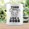 Toss Like A Boss Pizza Cook Employee Uniform Worker Coffee Mug Gifts ideas