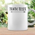 Truth Teller Distressed Arrow Trending Coffee Mug Gifts ideas