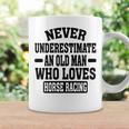 Never Underestimate An Old Man Who Loves Horse Racing Coffee Mug Gifts ideas