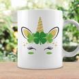 Unicorn Face St Patrick's Day Girls Women Kids Coffee Mug Gifts ideas