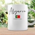Vacaciones Bandera De Portugal Isla Algarve Taza de café Ideas de regalos