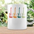 Vintage Guitars Retro Guitarists Bassist Coffee Mug Gifts ideas