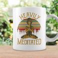 Vintage Heavily Meditated Yoga Meditation Spiritual Warrior Coffee Mug Gifts ideas