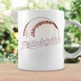 Vintage Philadelphia Philly Cityscape Baseball Skyline Old Coffee Mug Gifts ideas