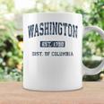 Washington Dc Vintage Athletic Sports Coffee Mug Gifts ideas