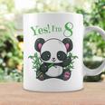 Youth Panda 8Th BirthdayGirls Birthday Outfit Age 8 Coffee Mug Gifts ideas