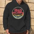 1963 VintageBirthday Retro Style Hoodie Lifestyle