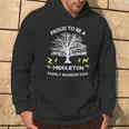 2024 Middleton Family Reunion Party Matching Family Tree Hoodie Lifestyle