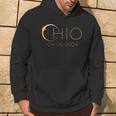 2024 Solar Eclipse Solar Eclipse 2024 State Ohio Total Hoodie Lifestyle