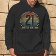 21 Year Old Limited Edition Vintage 21St Birthday Hoodie Lifestyle