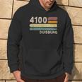 4100 Duisburg Retro Postcodes Old Postcode Vintage Hoodie Lebensstil