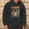 50 Year Old Vintage 1974 Limited Edition 50Th Birthday Hoodie Lifestyle
