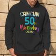 50 Years Old Birthday Party Cancun Mexico Trip 2024 B-Day Hoodie Lifestyle