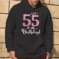 55 It's My Birthday Happy Birthday To Me 55Th Birthday Hoodie Lifestyle