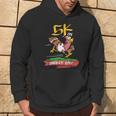 5K On Turkey Day Race Thanksgiving For Turkey Trot Runners Hoodie Lifestyle