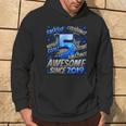 5Th Birthday Comic Style Awesome Since 2019 5 Year Old Boy Hoodie Lifestyle