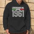 60 Anni Compleanno Nonno Papà Nato1961 Regalo Italiener Kapuzenpullover Lebensstil