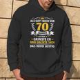 70 Jahre Als Gott Mich Vor 70 Jahre Haben 70Th Birthday S Hoodie Lebensstil