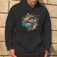 80S 90S Retrointage Cassette Hoodie Lebensstil