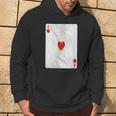 Ace Of Hearts Hoodie Lifestyle
