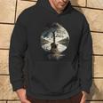 Acoustic Guitar Tree By The Lake Guitarist Hoodie Lifestyle