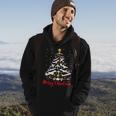 Airplane Christmas Tree Merry Christmas Most Likely Pilot Hoodie Lifestyle