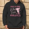 Ajolote Chica Amante De Los Animales Salamandra Axolotl Sudadera Estilo de vida