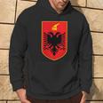 Albania Flag Red & Albanian Eagle S Kapuzenpullover Lebensstil