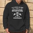 Alle Denken Ich Wäre Nett Eishockey Game Hoodie Lebensstil